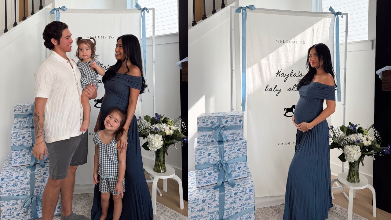 our official baby shower for baby boy & what we got