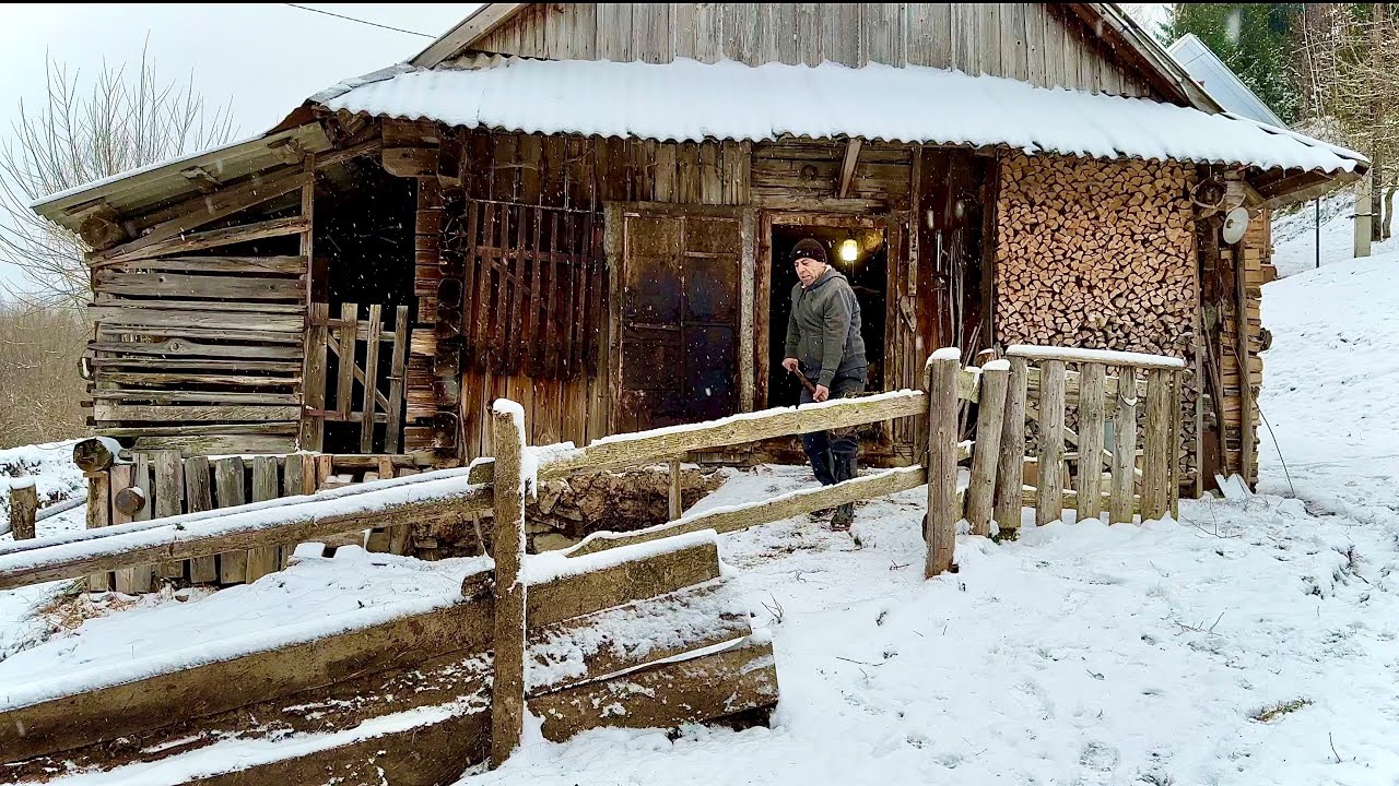 One day in the life of a family in a mountain village