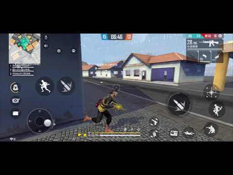 [Free Fire] 團隊死鬥！M4A1-灼熱沙塵抬槍！21殺！#40