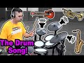 I Created a Song Using Only a Drum Set