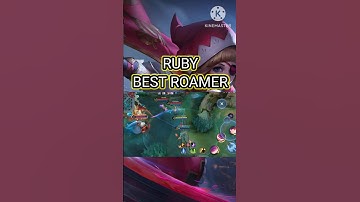 hero ruby best roamer, montage ruby #shorts #mobilelegends #