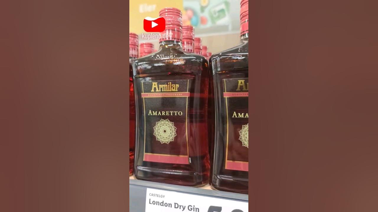 Ликёр Amaretto. 0,7 л, 28%, 5,19€. #amaretto #likör #амаретто #ликёр #lidl  #kupleno_de - YouTube