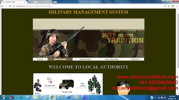MILITARY MANAGEMENT SYSTEM- IEEE PROJECTS 2018