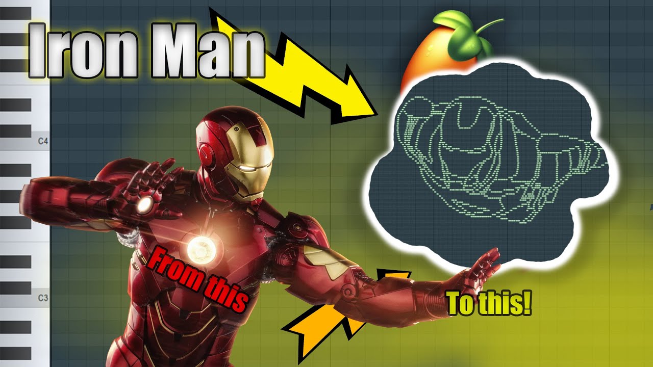 How IRON MAN sound like in FL STUDIO Super hero Music from the