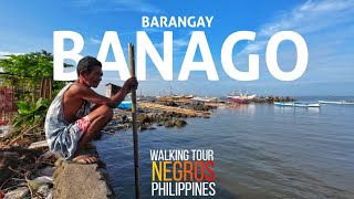 BANAGO | Walking along Felix Amante Ave. to San Juan St. Bacolod City | PHILIPPINES 🇵🇭 Walking Tour