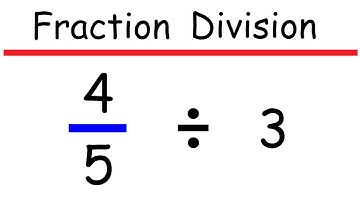 How to Divide a Fraction by a Whole Number - Mathematics