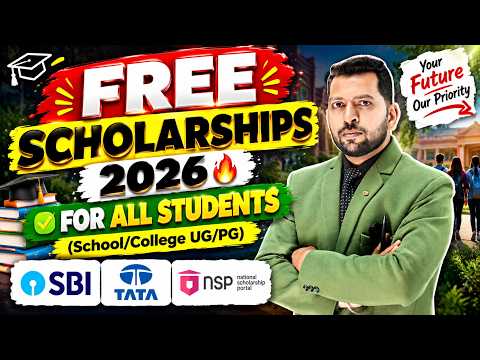 Free Laptop Scholarship Scheme 2026 | Govt Scholarship | No Exam, No Fees | New Laptop Scholarship