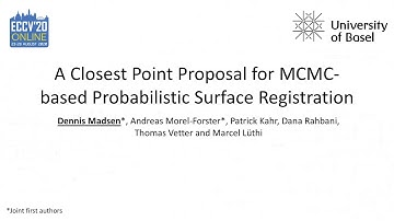 A Closest Point Proposal for MCMC-based Probabilistic Surface Registration (ECCV2020)