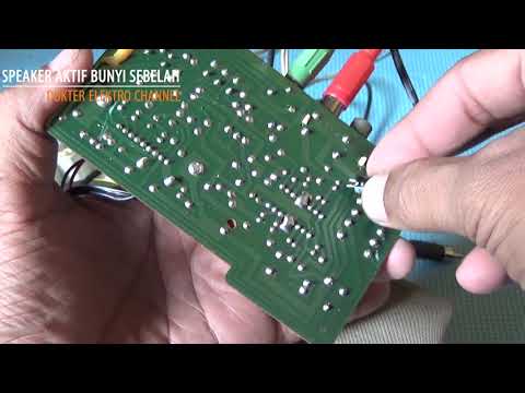 Memperbaiki Speaker Aktif Mati Sebelah Youtube
