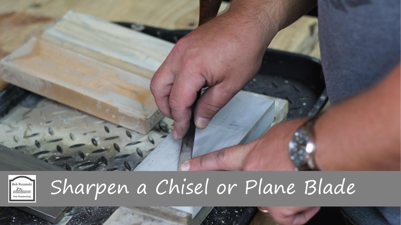 How to Sharpen a Chisel Freehand - FineWoodworking