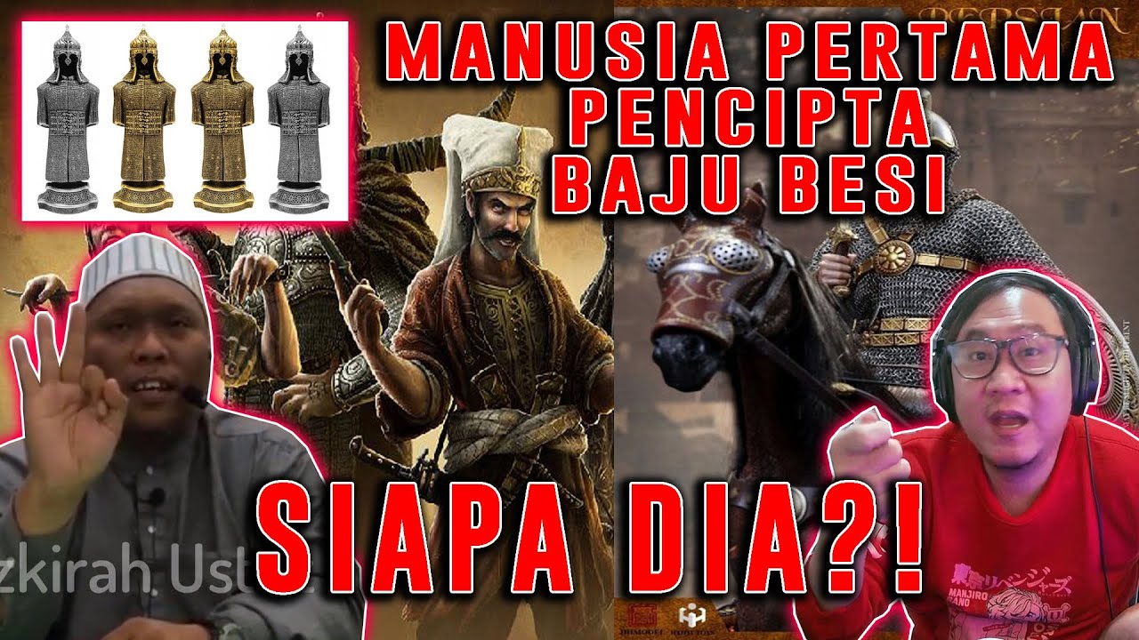 💥WOW❗Ternyata ini MANUSIA PERTAMA di Bumi yang MENCIPTA BAJU BESI❓❗Ustaz Auni Mohamed - Indoreacttv