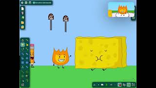 BFDI 19 Pencils Elimination but in Algodoo