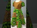 Beautiful African Girl’s Ankara Dress #dress #kidsdress #kidsoutfits #africanprints #ankara #shorts