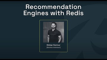 Recommendation Engines with Redis