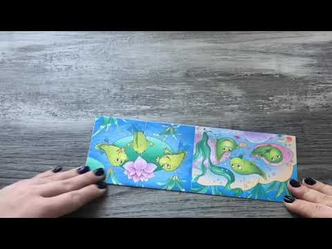 Стадии развития лягушки.Книжка-малышка/Frog Life Cycle Mini-Book