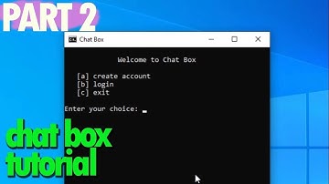 Chat Box [Chat Viewer] in Batch File - Tutorial (Part 2)