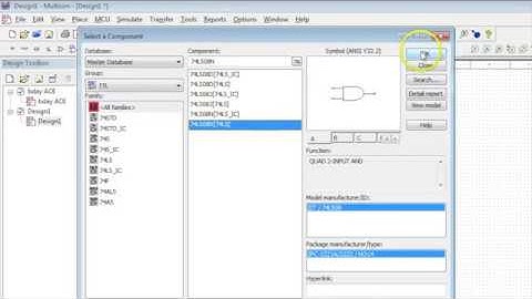 Creating a simple AOI Birthday Circuit on Multisim