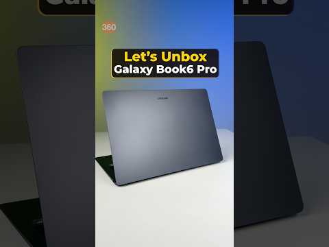 Samsung Galaxy Book6 Pro Unboxing: Check out this premium Samsung laptop