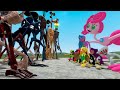 ALL SIREN HEADS VS ALL POPPY PLAYTIME CHAPTER 2 CHARACTERS In Garry's Mod!