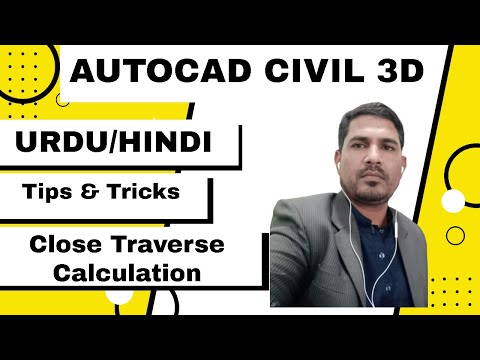 traverse-calculation-how-to-calculate-traverse-in-autocad-civil-3d-202,-traverse-calculation-tricks