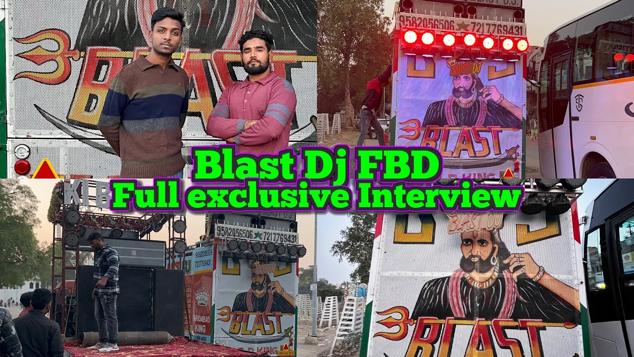 Fbd Rapper Blast Dj FBD Full Interview Humare Sanjay bhai ka 🦁🎧 - YouTube