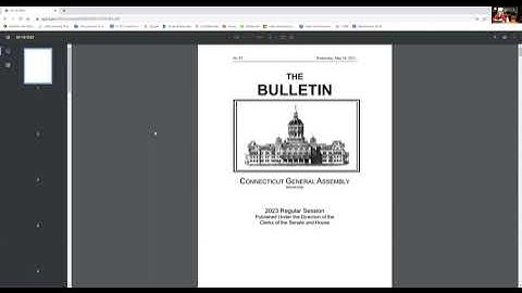 How To Navigate the CT General Assembly Website