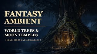 World Trees and Moon Temples | 1 Hour Fantasy World Ambient Music