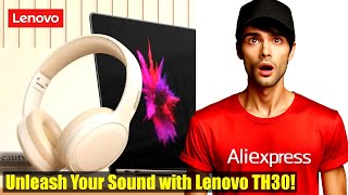 Unleash the Power of Lenovo TH30 Wireless Headphones - Ultimate Gaming and Music Experience