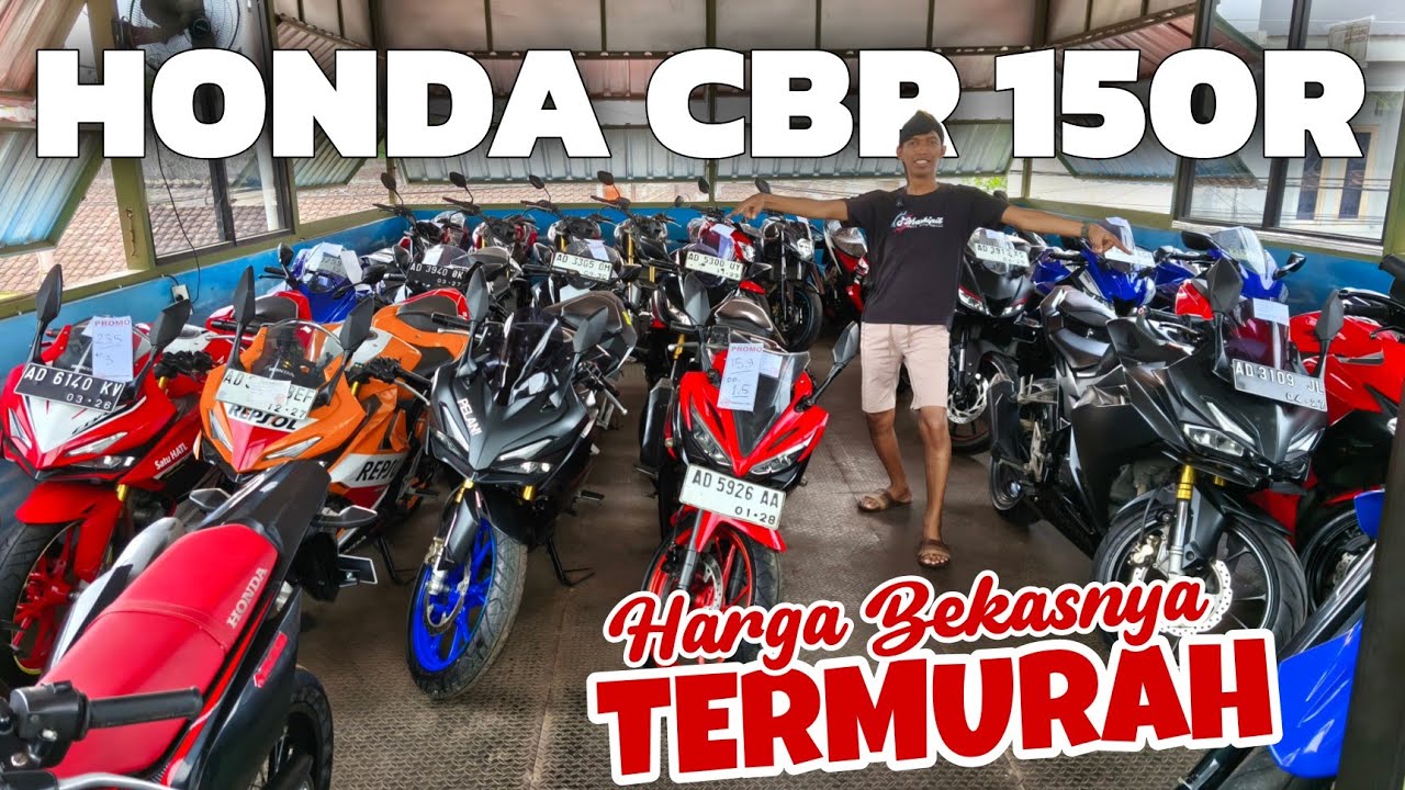 HONDA CBR 150R, HARGA BEKASNYA PALING MURAH!? motor bekas murah - ANEKA JASA MOTOR SOLO 