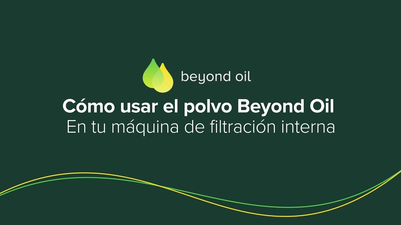 Instrucciones de uso de Beyond Oil para una freidora con máquina de filtro interno