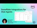 Snowflake Integrations for Chat Agents in Amazon Quick