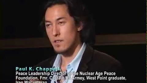 Paul Chappell: Why War is Not Inevitable
