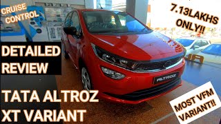 Tata Altroz XT Variant detailed review,Tamil, Most VFM Variant, Watch this before you buy!!