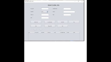 BTL JAva - Giới thiệu phần mềm quản lý nhân sự