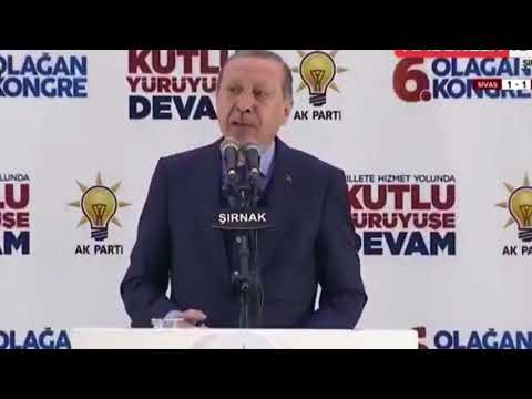 Erdoğan Kendisini Alkışlayan Şırnaklılara; ''Neden Alkışladınız? Yanlış Anladınız Herhalde?