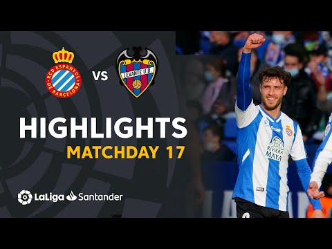 Espanyol Levante Goals And Highlights