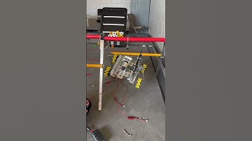 Testing our hanging device!! #13415 #robotics #automation #java #robot #ftc #centerstage #hanging