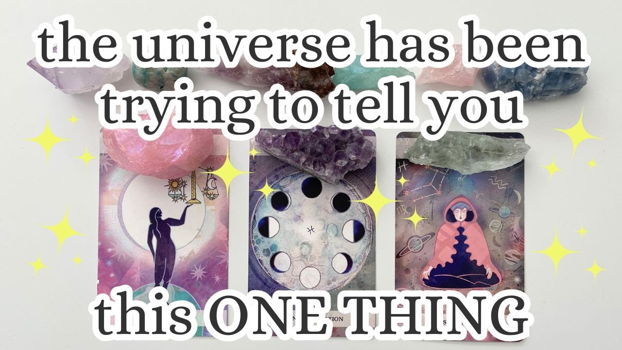 🌠That ONE THING the UNIVERSE has been trying to TELL YOU🤔🌠✨🧘🏼‍♀️💫 Pick-a-card tarot reading