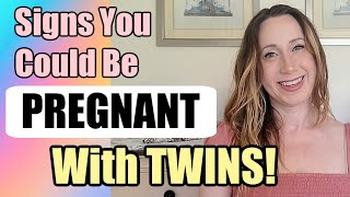 EARLY SIGNS YOURE PREGNANT WITH TWINS [Twin Pregnancy Symptoms at 5 Weeks]