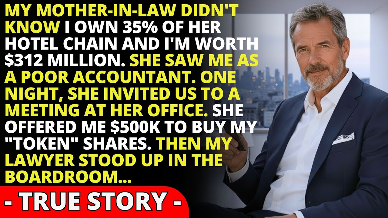 I Never Told My Wife That I Own 35% Of Her Mother's $890M Hotel Chain-She Offered Me $500K To...
