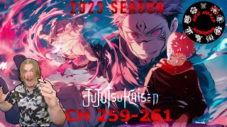 SAKUNA VS GOJO V2 !! | Jujutsu Kaisen CH 258 - 261 reaction !