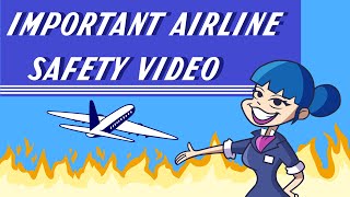 Important Airline Safety Video by Huggbees 254,324 views 5 months ago 4 minutes, 42 seconds