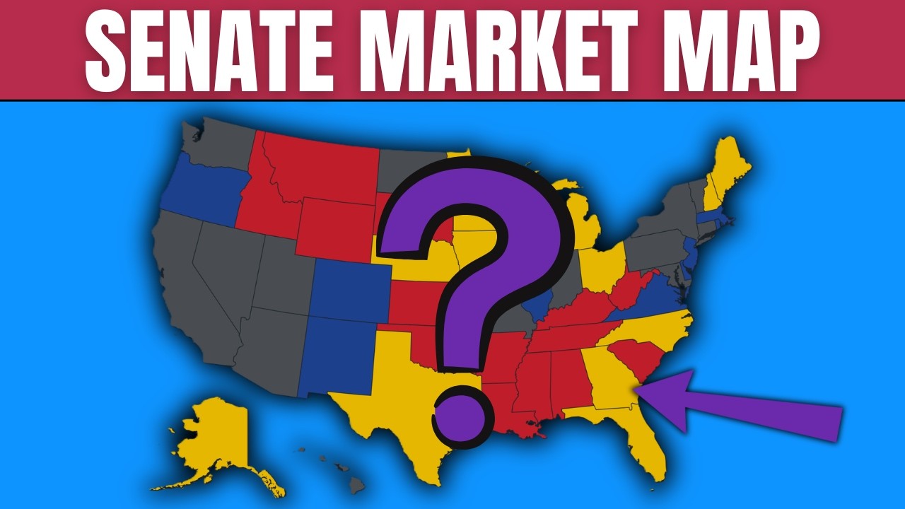 The 2026 Senate Map Based on the Prediction Market | March - YouTube