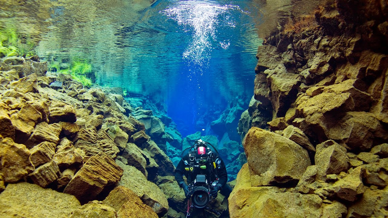 Silfra - sprækken mellem kontinenterne