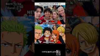 The Live Action cast is literally them! 🤯👒 | #OnePiece #Luffy #Zoro #Nami #Sanji #OnePieceLiveAction