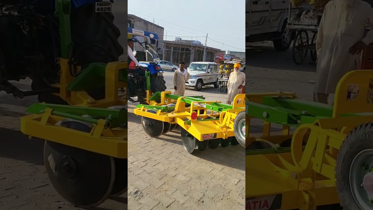 disc harrow presher harrow