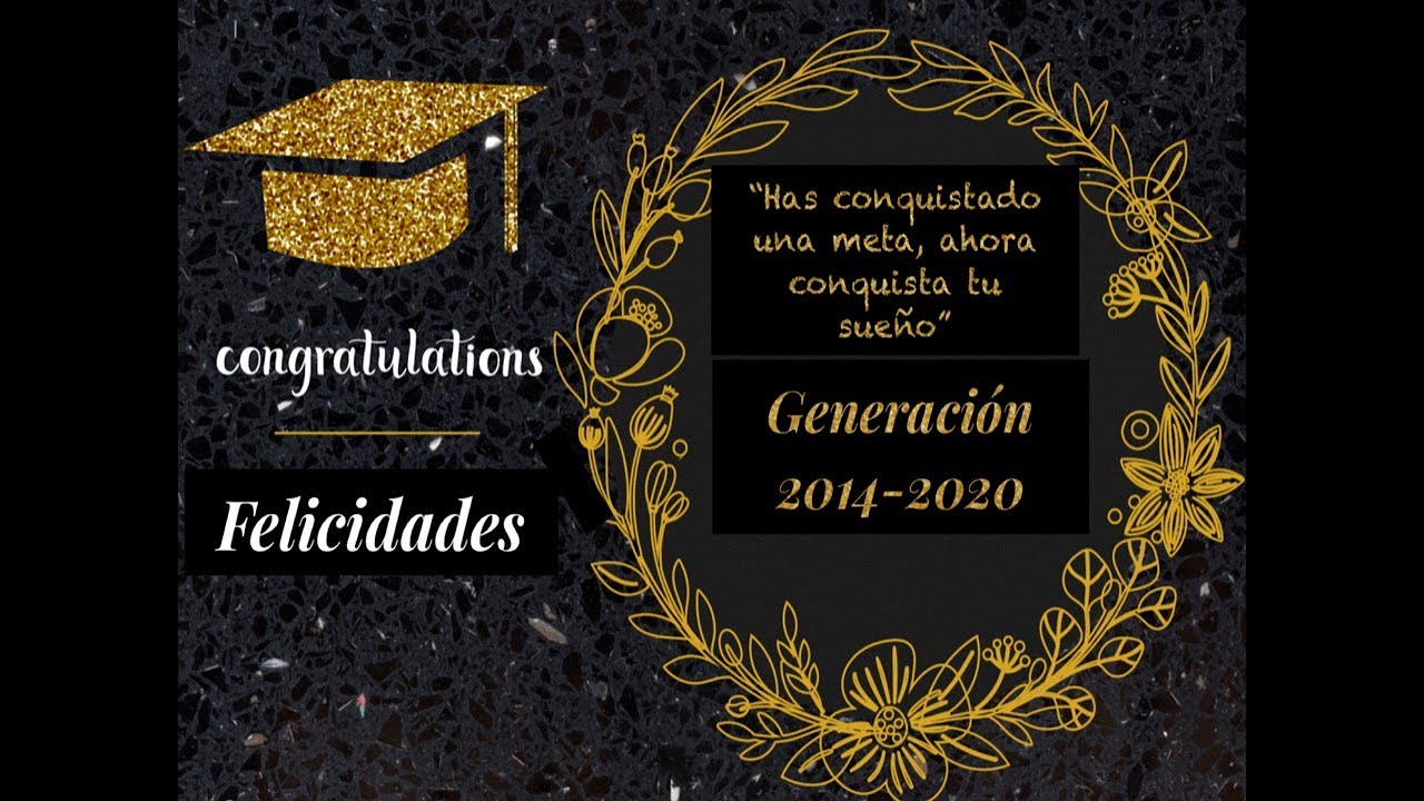 CEREMONIA DE GRADUACION GENERACION 20142020 YouTube CEREMONIA DE GRADUACION GENERACION 20142020 YouTube