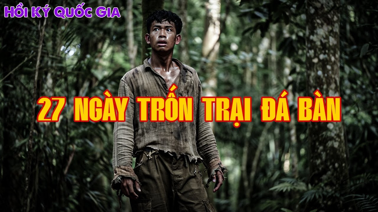 HÀNH TRÌNH 27 NGÀY TRỐN TRẠI CẢI TẠO ĐÁ BÀN | Hồi Ký Miền Nam VN