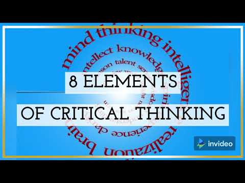 8 ELEMENTS OF CRITICAL THINKING