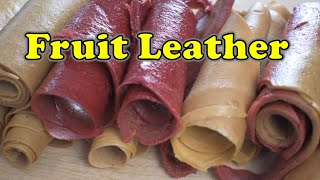 How to Make Homemade Fruit Leather